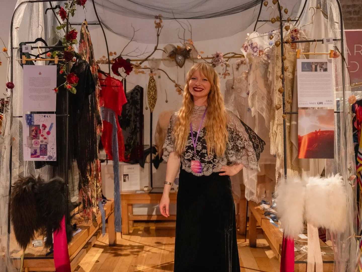 Cannot believe how quickly a year has flown! 😱

Looking back at some precious photo memories from @dublin_ifw Irish designer showroom last November at @smockalleytheatre, where I had the honour of showcasing my couture collection, along with an amaz