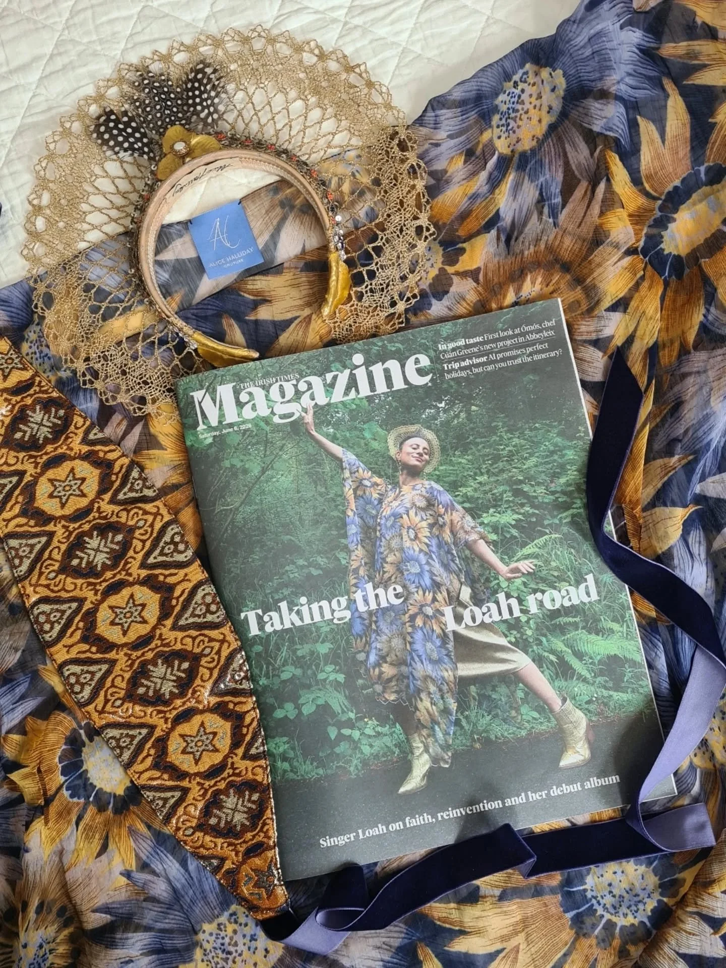 Huge congratulations to stunning cover star @musicbyloah on the release of her new album 'Materia Medica' 🌟 coinciding with this incredible feature in today's @irishtimesmagazine 🤩 available in print &amp; online

Really beautiful, wholesome &amp; 