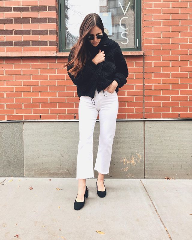 does anyone else get an outfit idea in their head &amp; then have to wear it regardless of the weather? 💨 freezing cold &amp; windy doesn&rsquo;t stop me lol @vionicshoes #vionicshoes