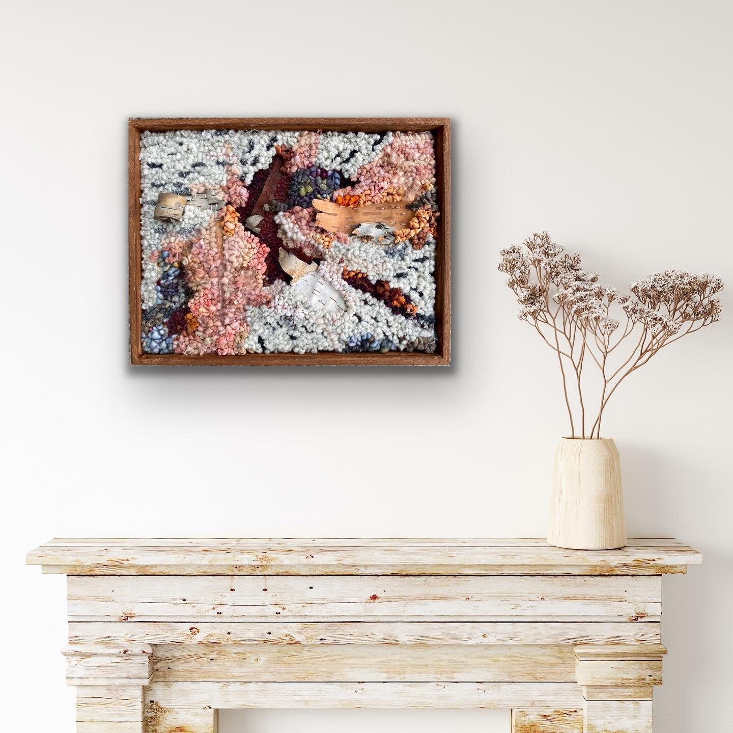 Birch Direction, 10x13&rdquo; wool, silk and birch on linen is part of the wonderful @ojibwayclubartshow available for viewing today. Link in my bio👆🏼Sale open Aug 4.
.
.
.
.
.
.
#fibreart #birchlove #riffingonbirch #canadianartist #contemporaryart