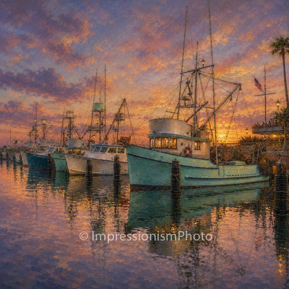 Fishing Boat Row III