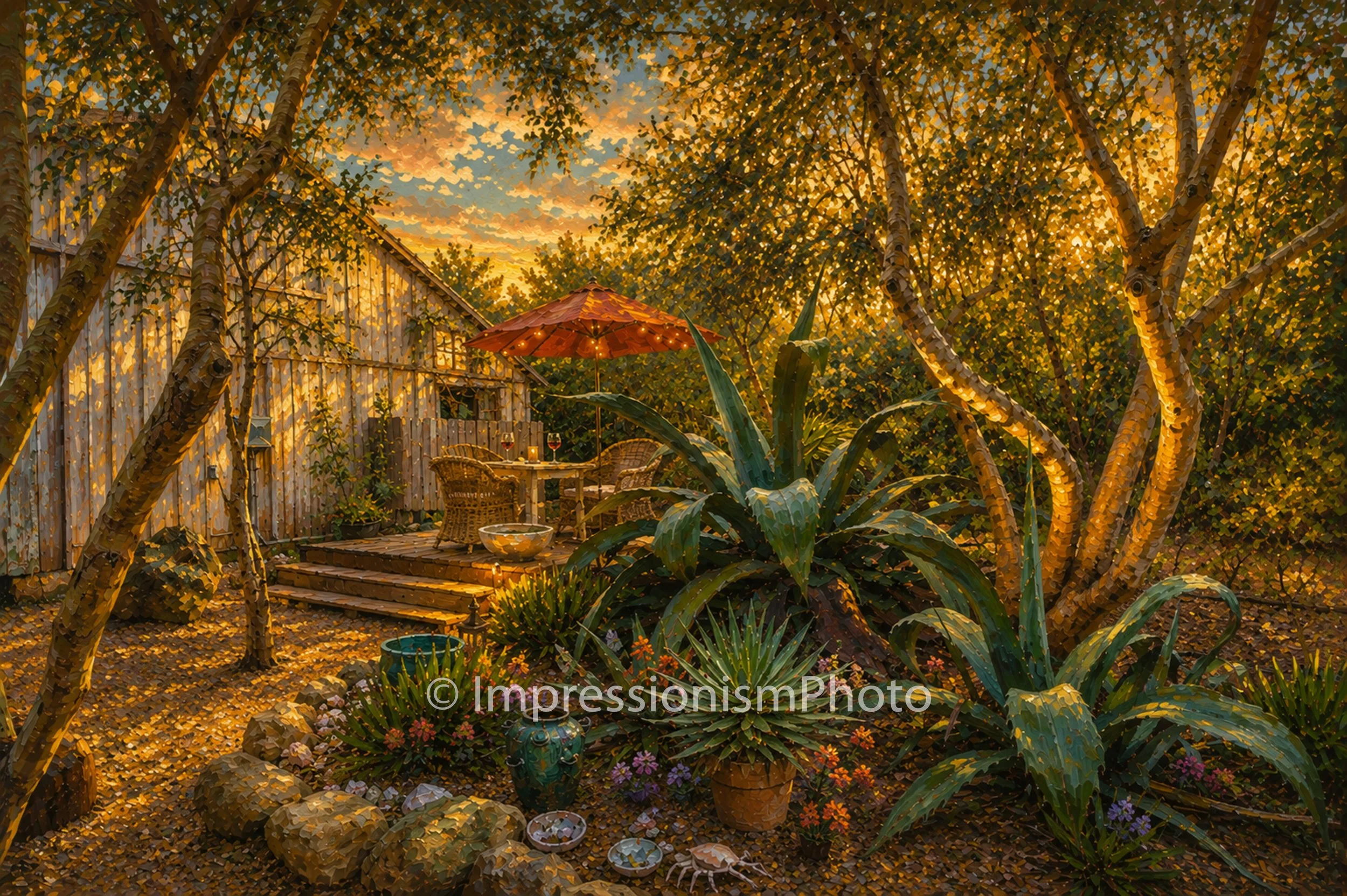 Barn Garden I