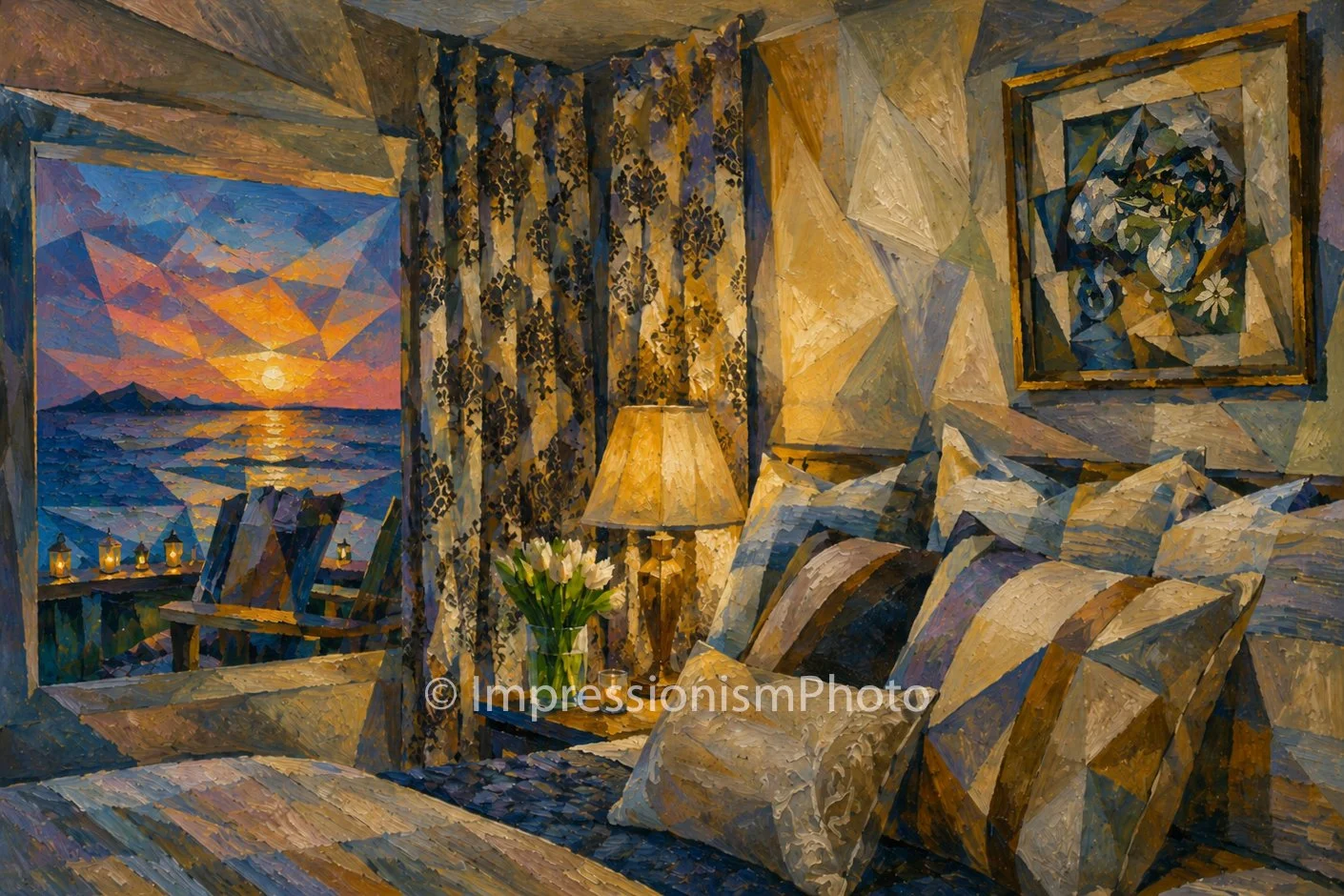 Bedroom with an Ocean View II
