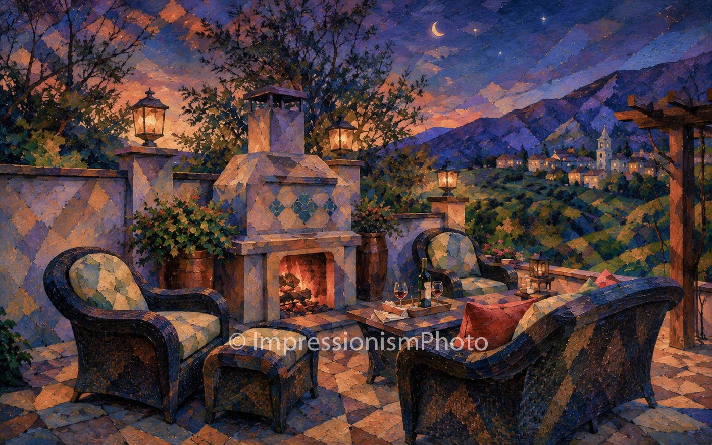 Patio Sunset II