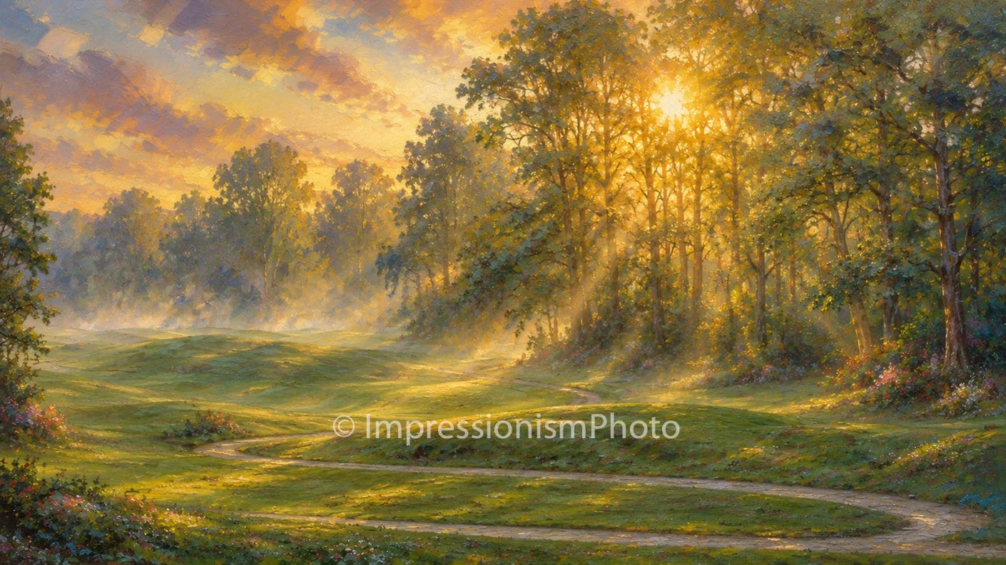 Hole 18 Sun Rays