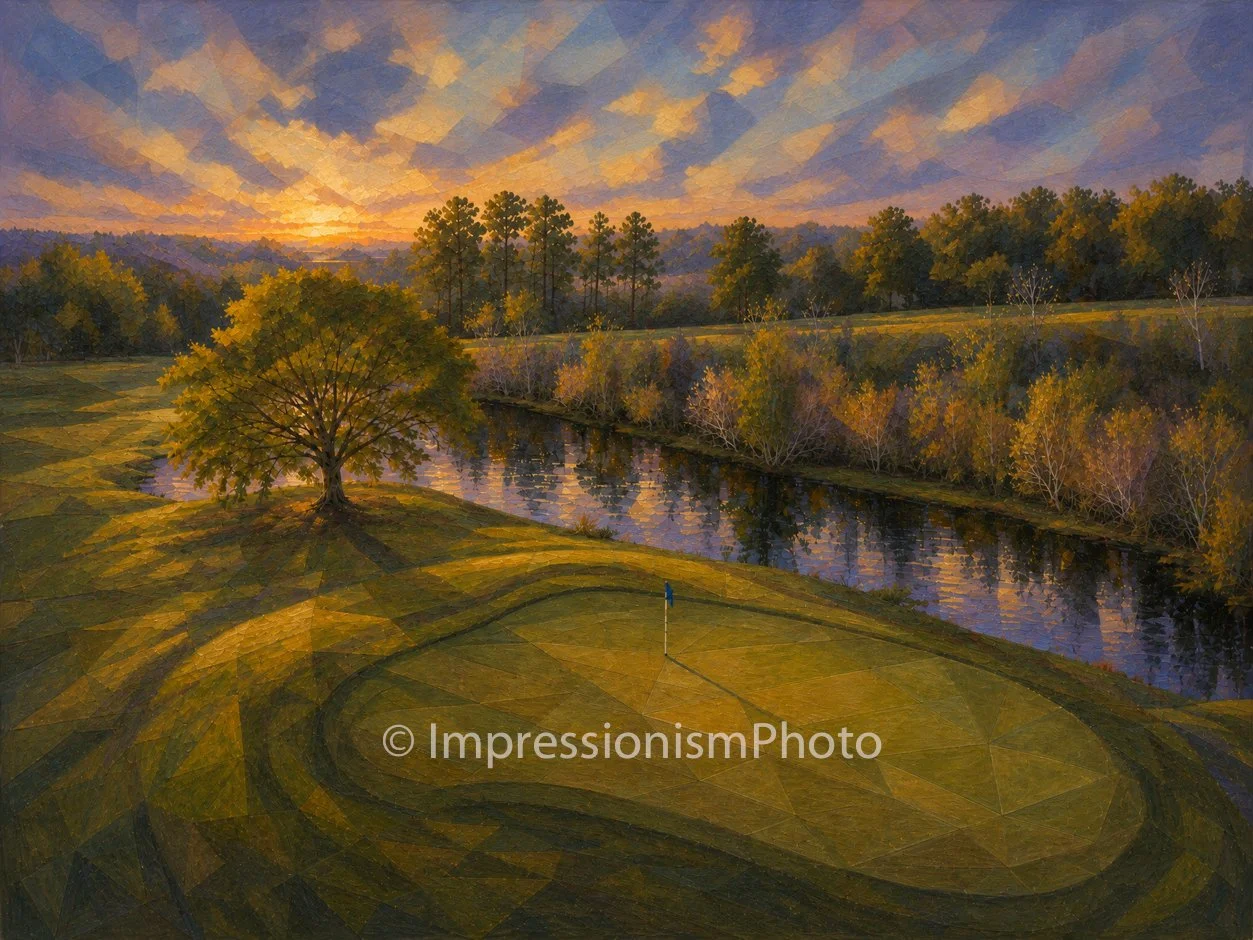 Golf Course Sunrise I