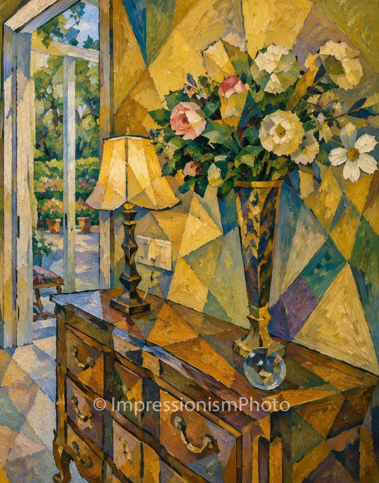 Sitting Room Flowers II