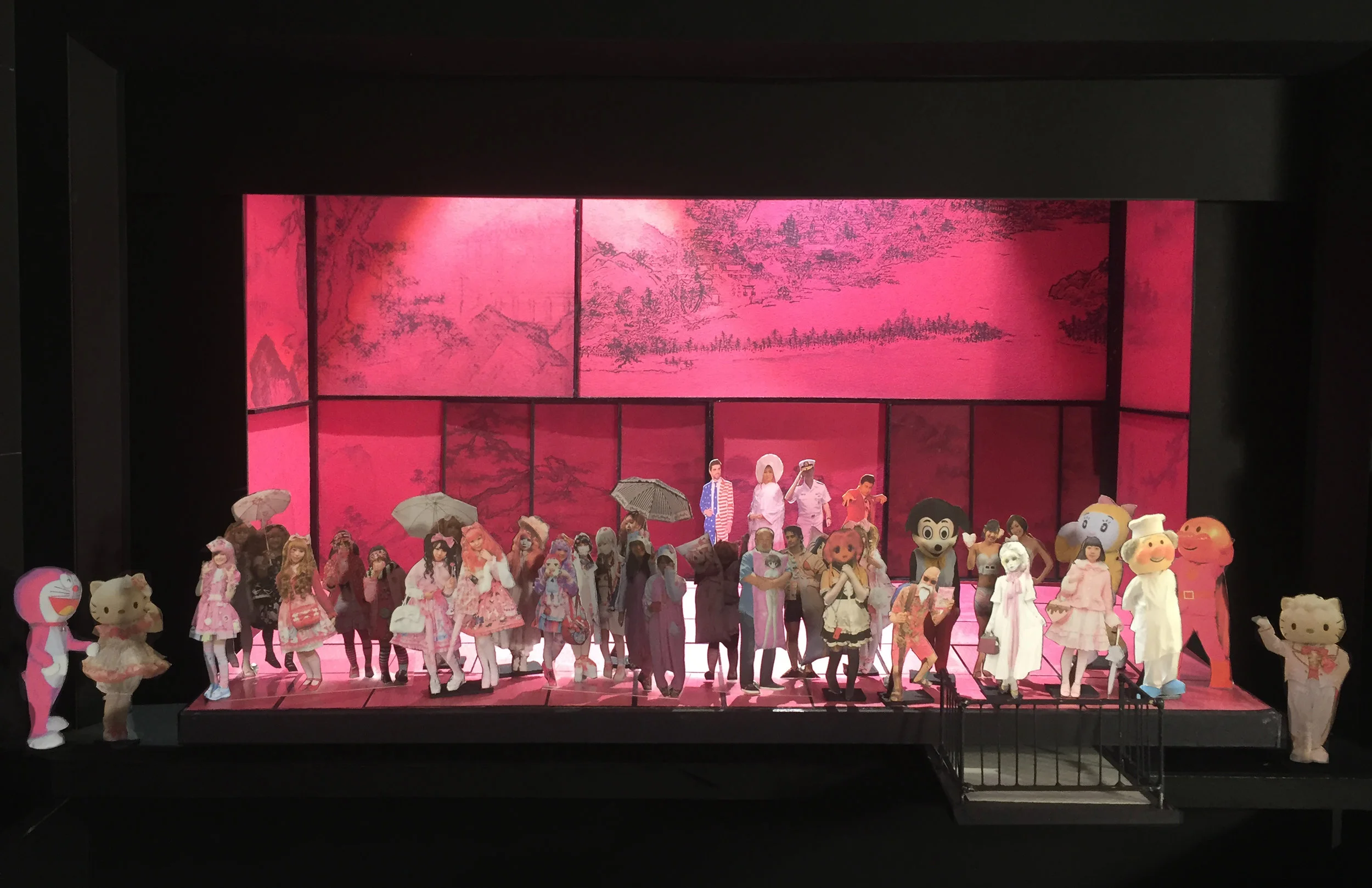 ACT 01 - The Wedding"What a farce, this parade of my new relations"1/2" scale model