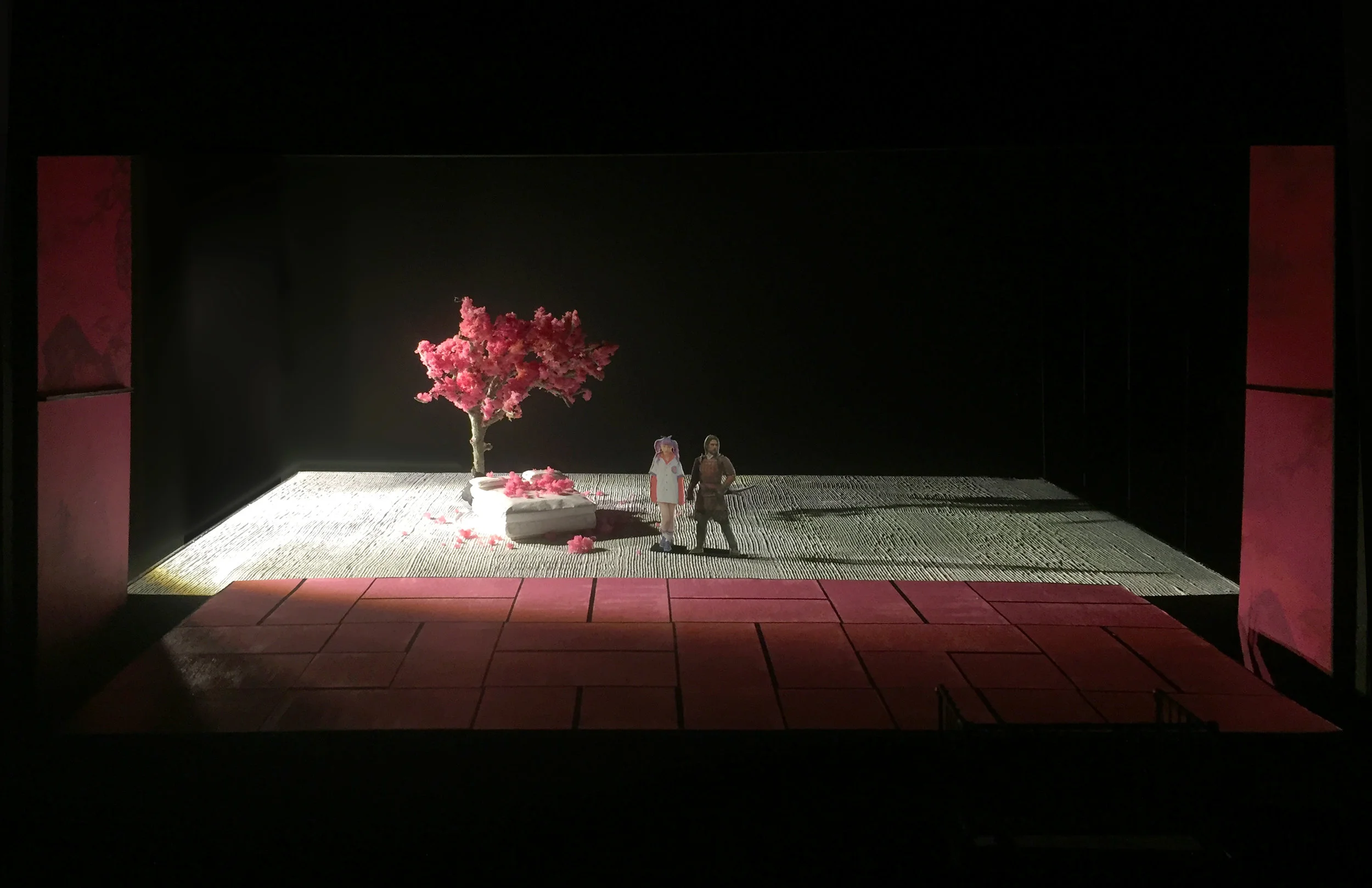 ACT 01 FINALE - The Nuptial Bed"Love me just a little"1/2" scale model