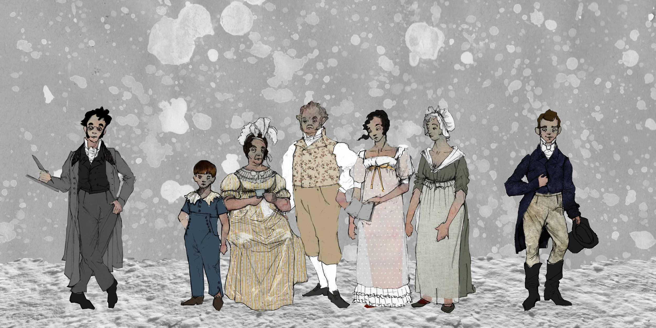 ACT 01 _ HOME COSTUME SKETCHES