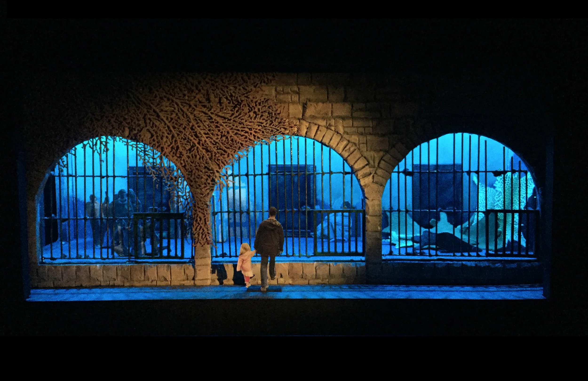 Prologue - Poseidon and Athena discuss the women1/2" scale model