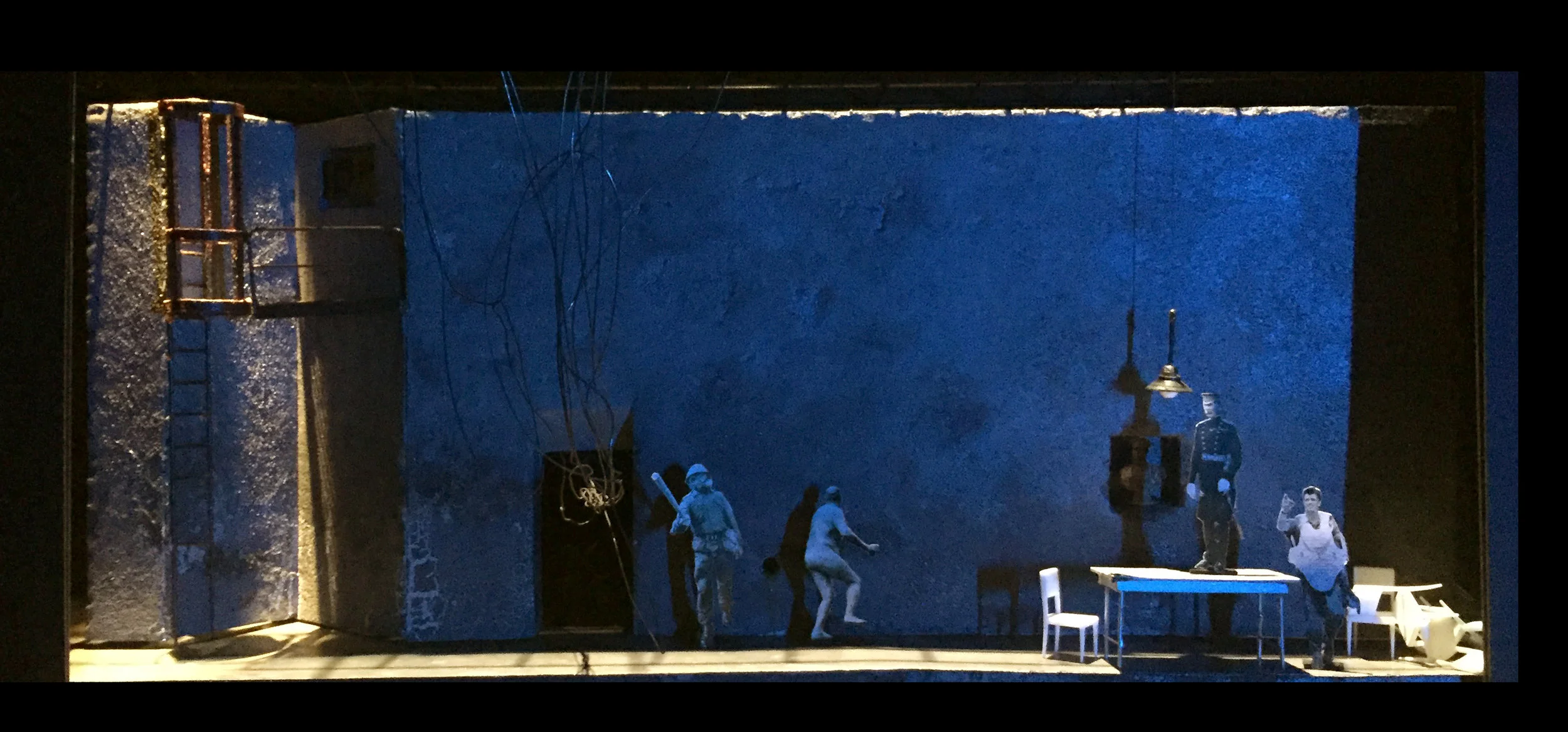 Fak and Claire1/2" scale model