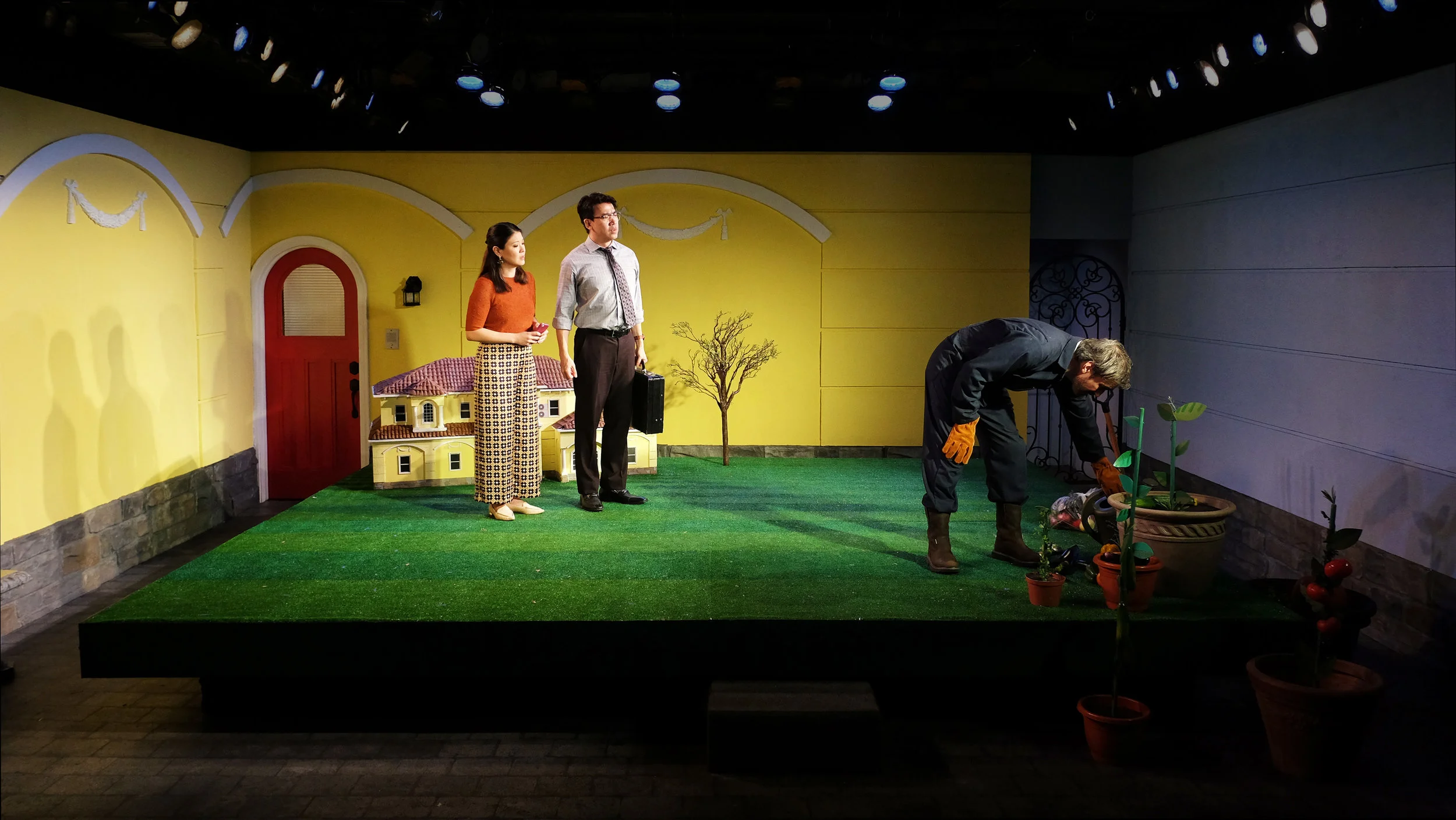 YOU NEVER TOUCHED THE DIRT by Zhu Yidirected by Ken Rus Schmoll | Clubbed Thumb Summerworks 2019Scenic Design by Andrew Moerdyk | Costume Design by Heather McDevitt Barton | Lighting Design by Jiyoun Chang | Sound design by Brendan Aanes | Props Des…