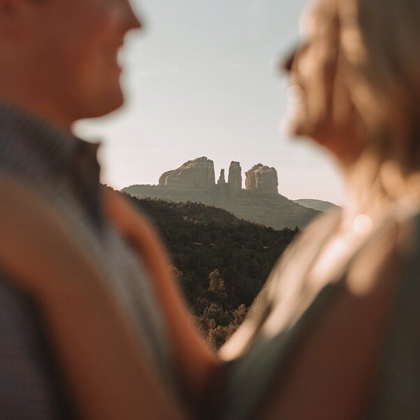 Quick lil teaser phone edit of the Sedona engagement session from the other day 🏜