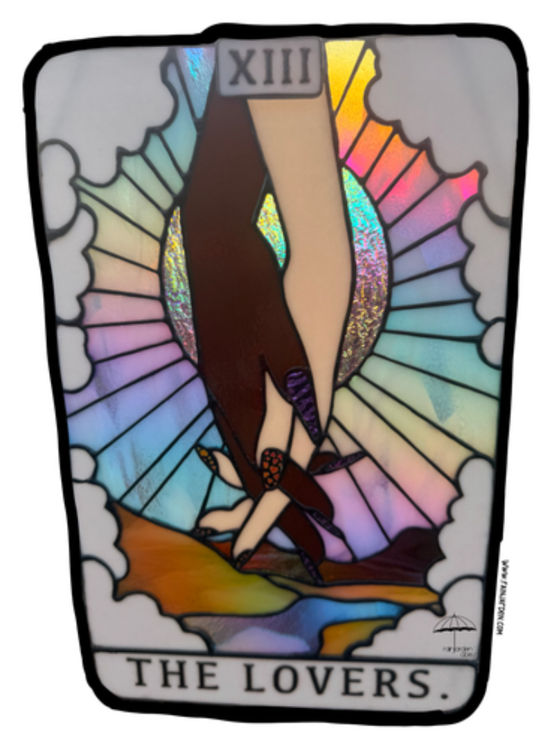 The Lovers Tarot Sticker