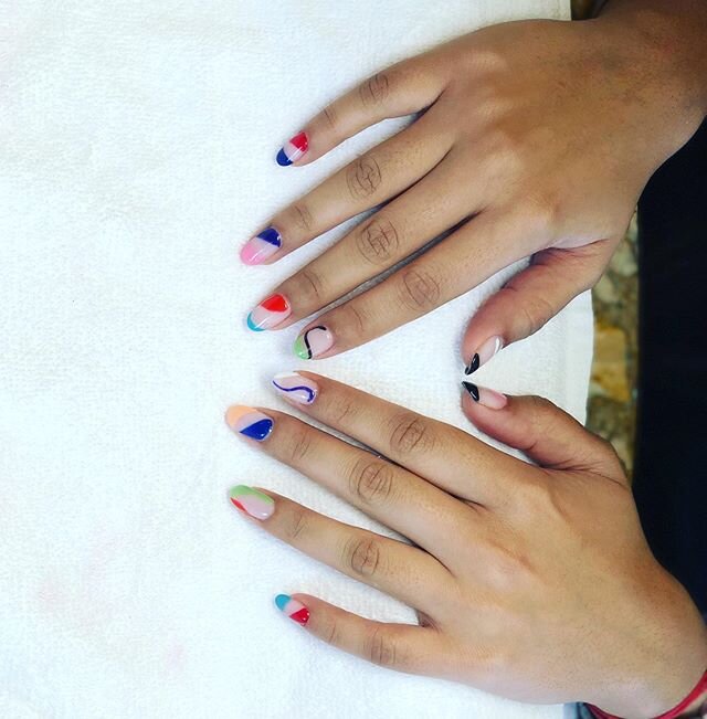 #gelmanicure #nailart