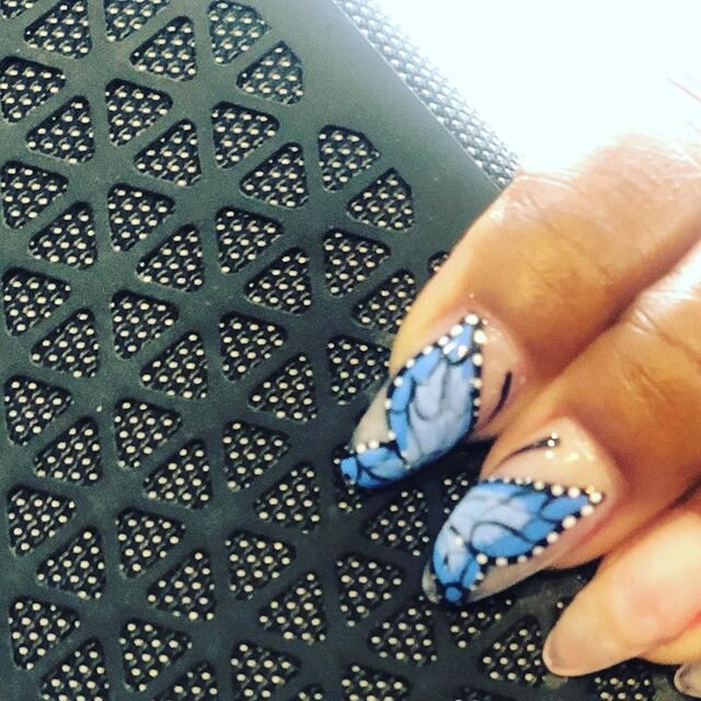 #butterflynailsart #nailart #naildesigns