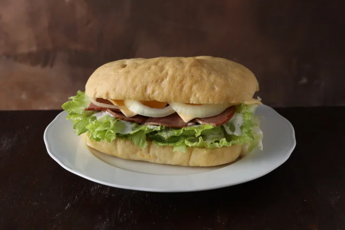 Ciabatta Bread with Smoked Beef