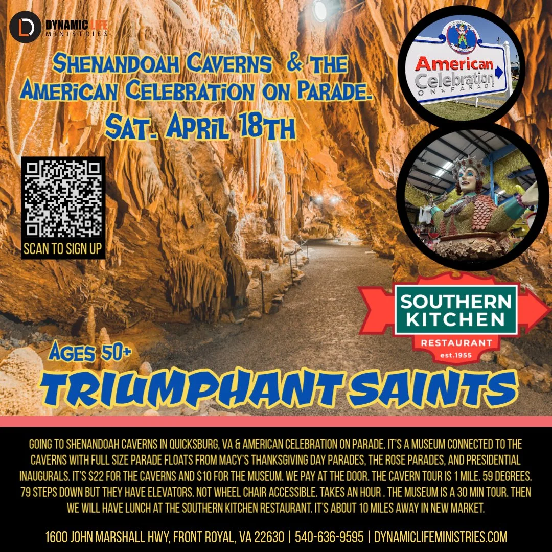 Triumphant Saints: Shenandoah Caverns &amp; 