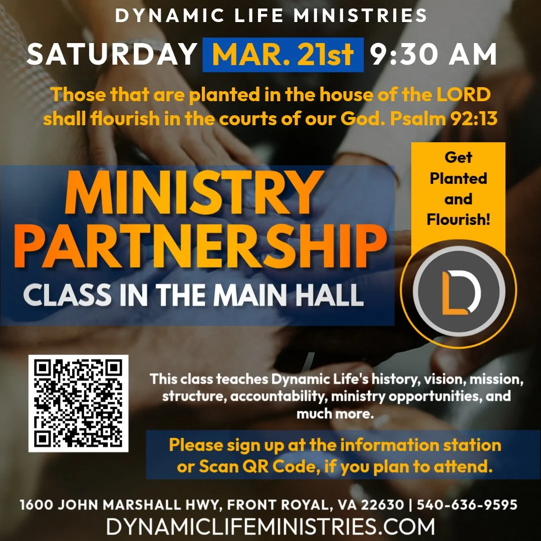 Ministry Partners Class in the Main Hall