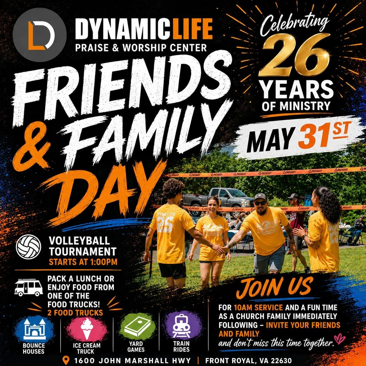 Annual Volleyball Tournament - Friends &amp; Family Day!