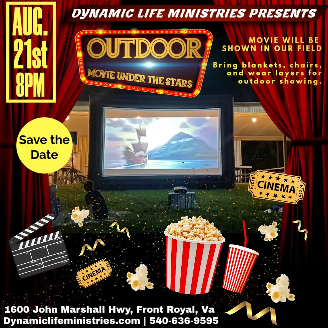 Outdoor Movie Under the Stars