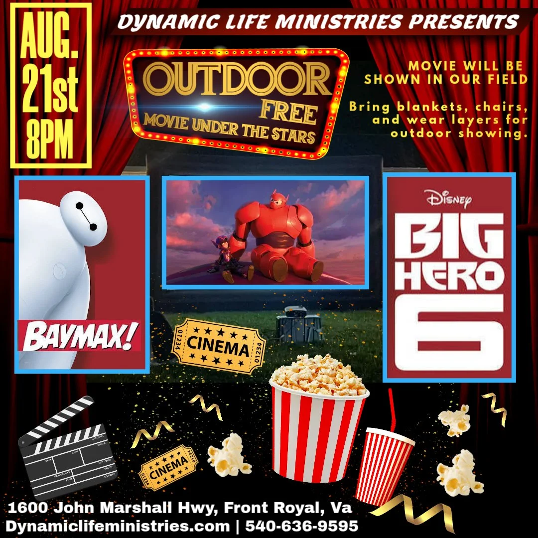 Outdoor Movie Under the Stars - Big Hero 6