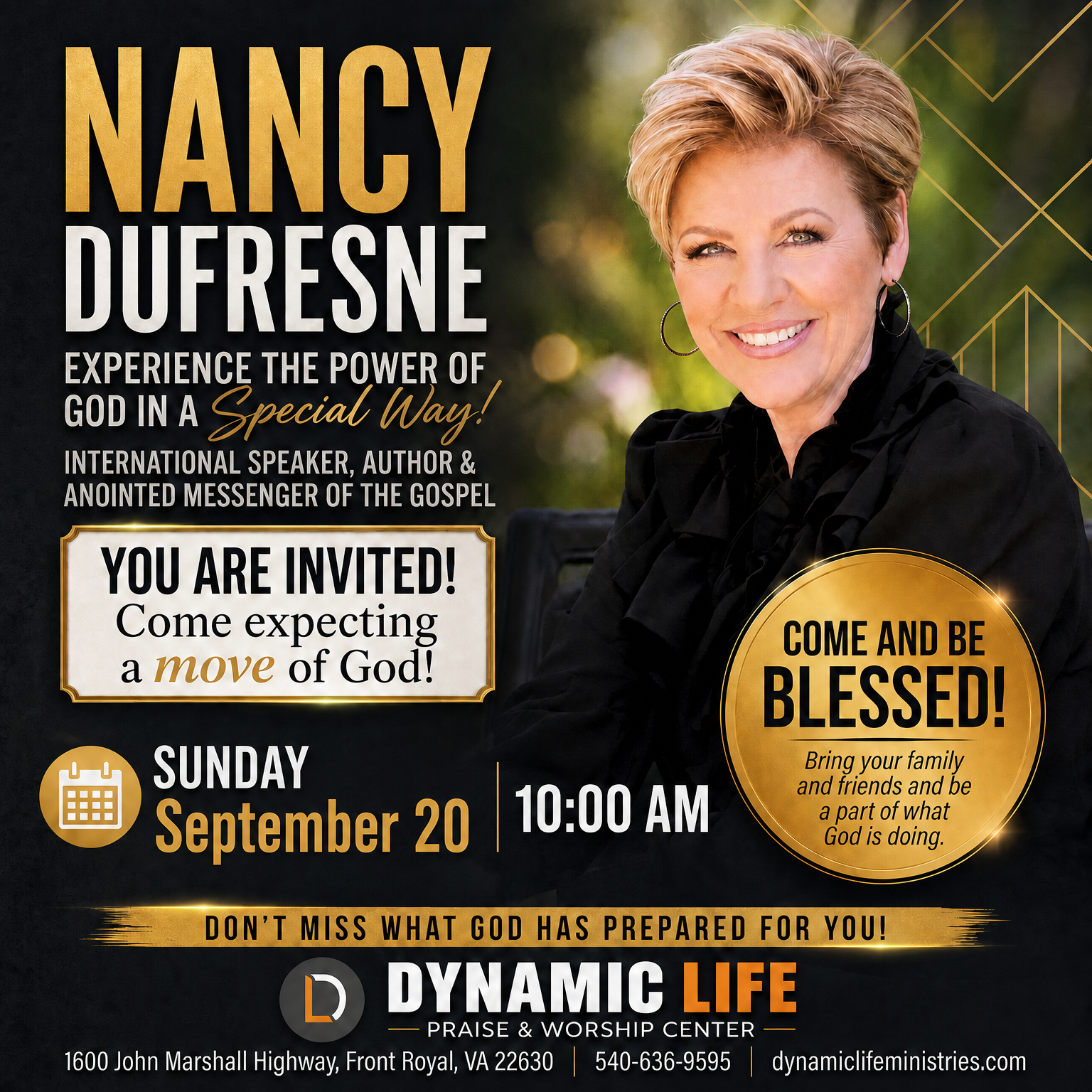 Pastor Nancy Dufresne