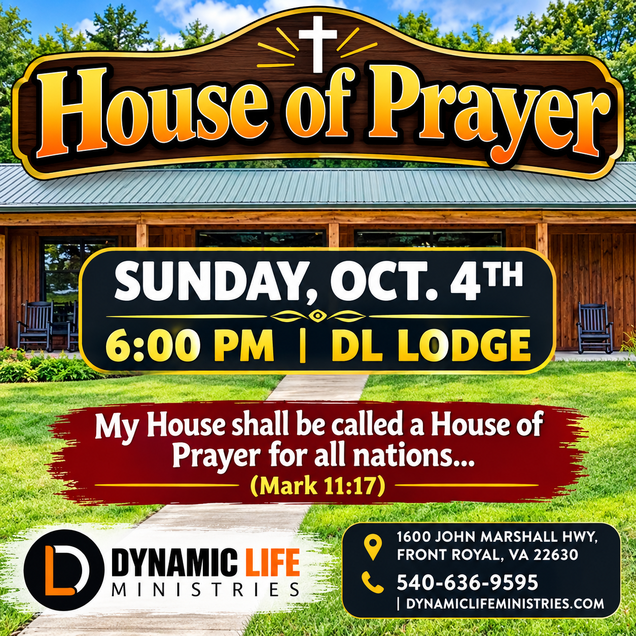 House of Prayer in DL Lodge