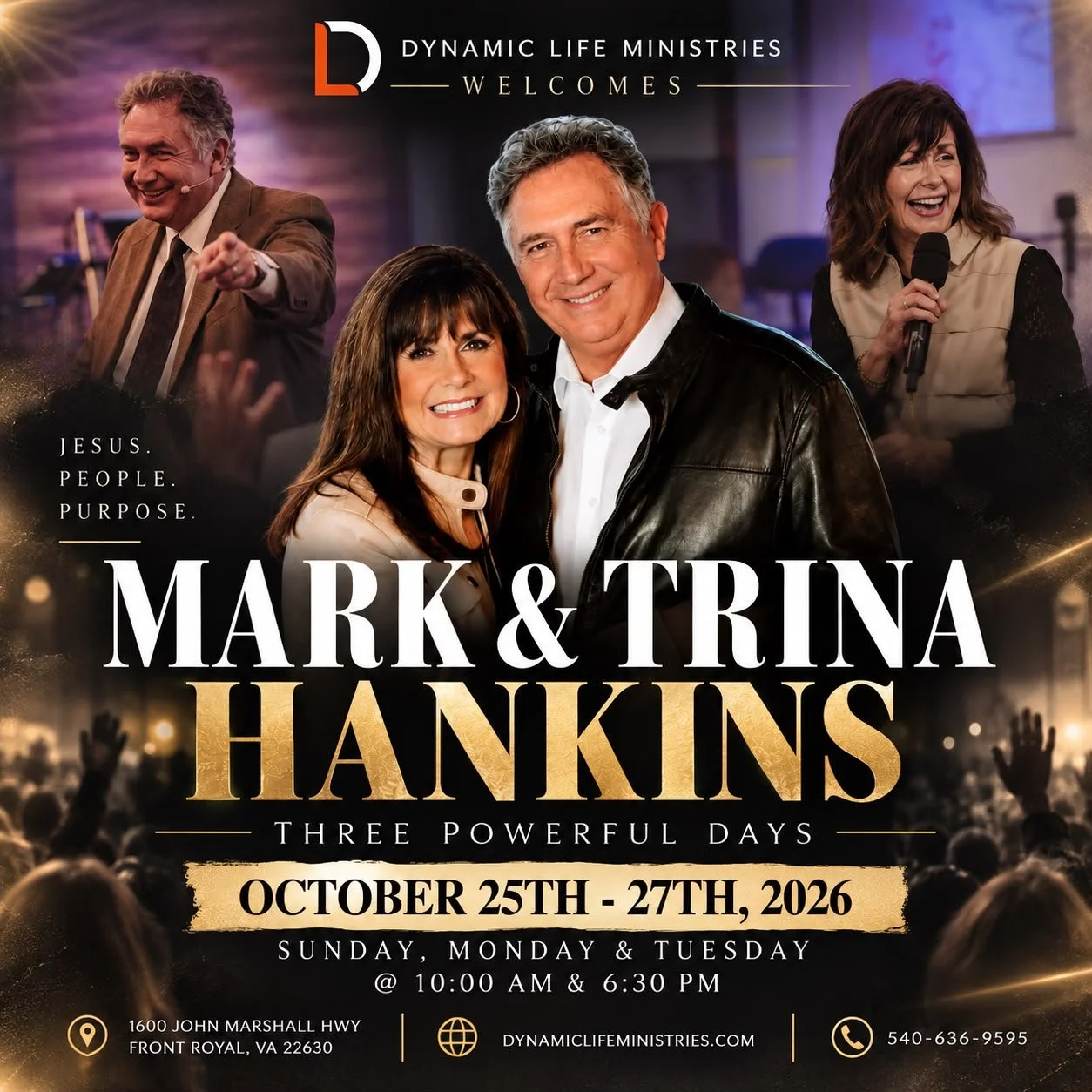 Pastors Mark and Trina Hankins