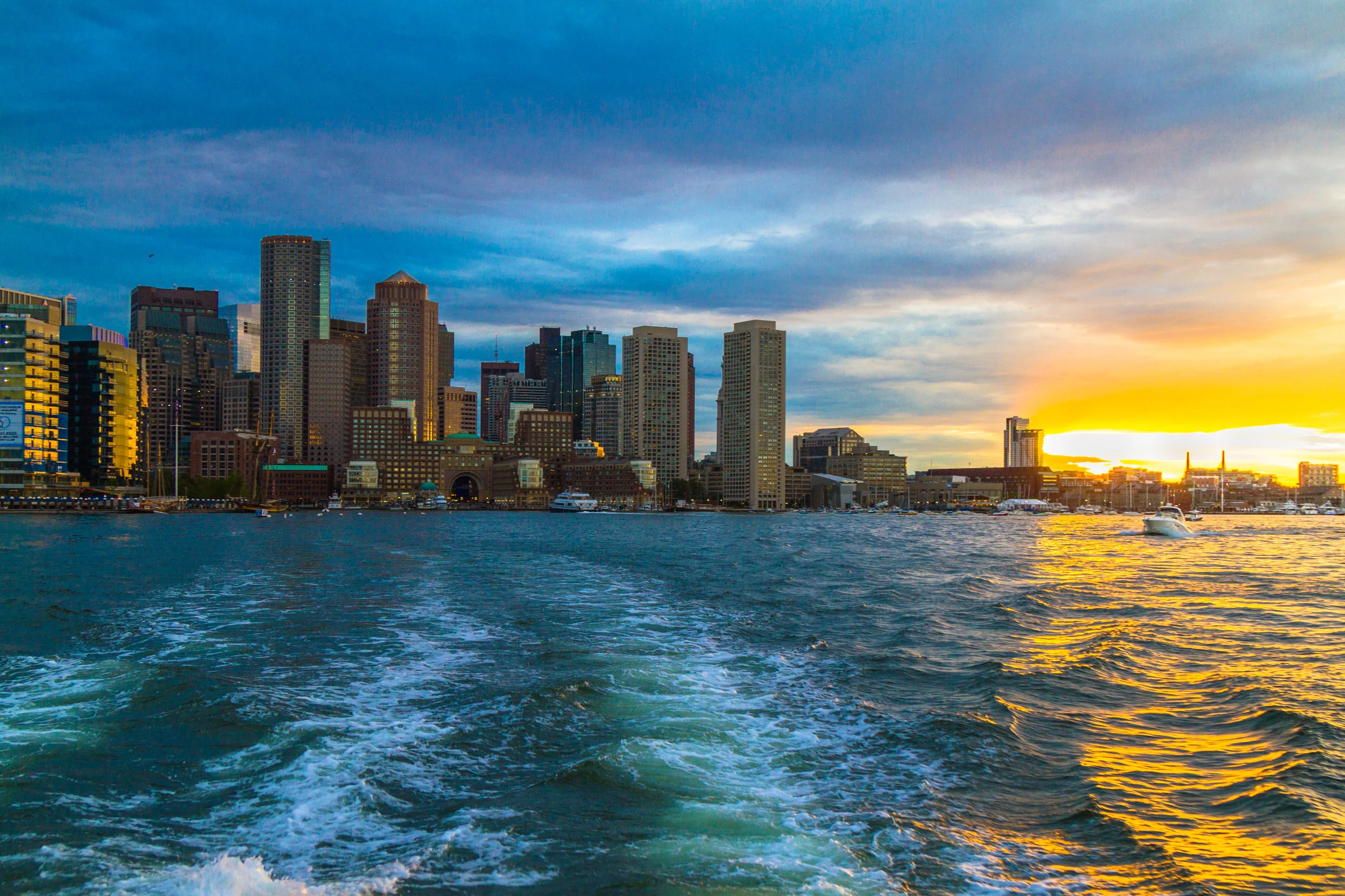 Ferry Sunset