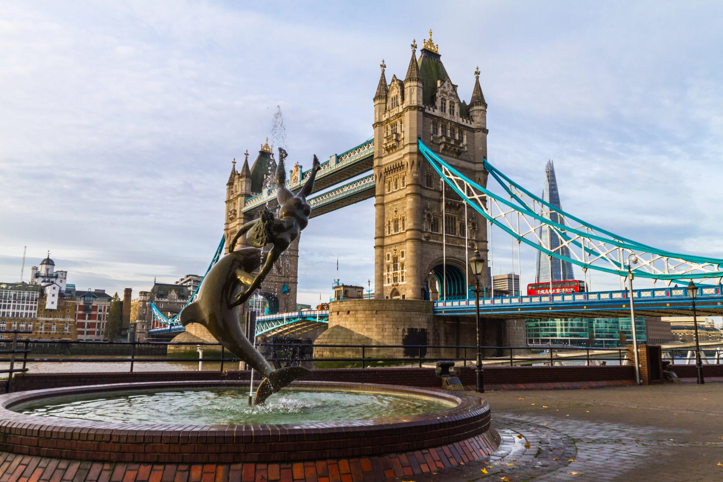 Fountain and Bridge