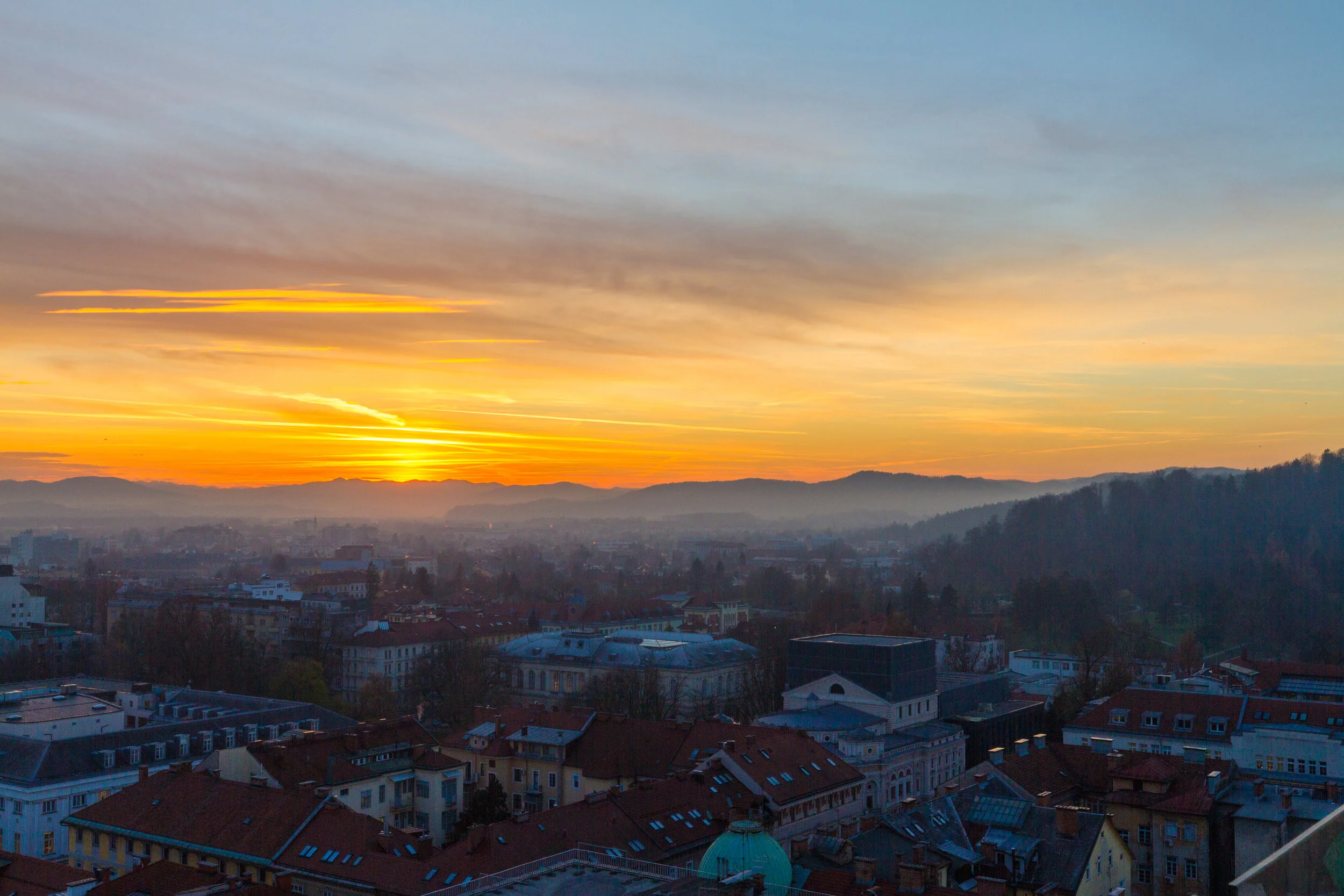 High Rise Sunset