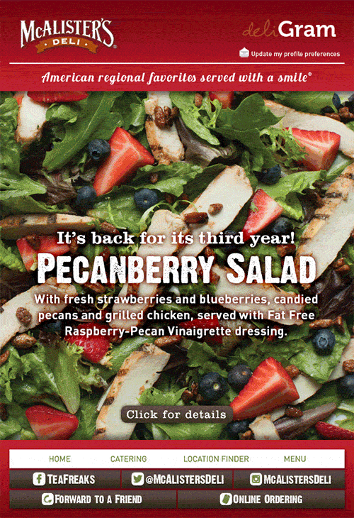 Animated Email Marketing Campaign