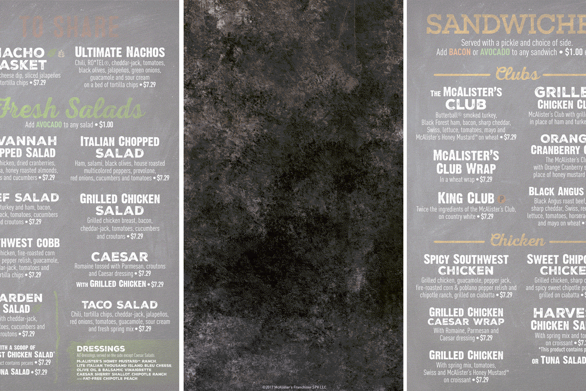 Digital Menu Board POP