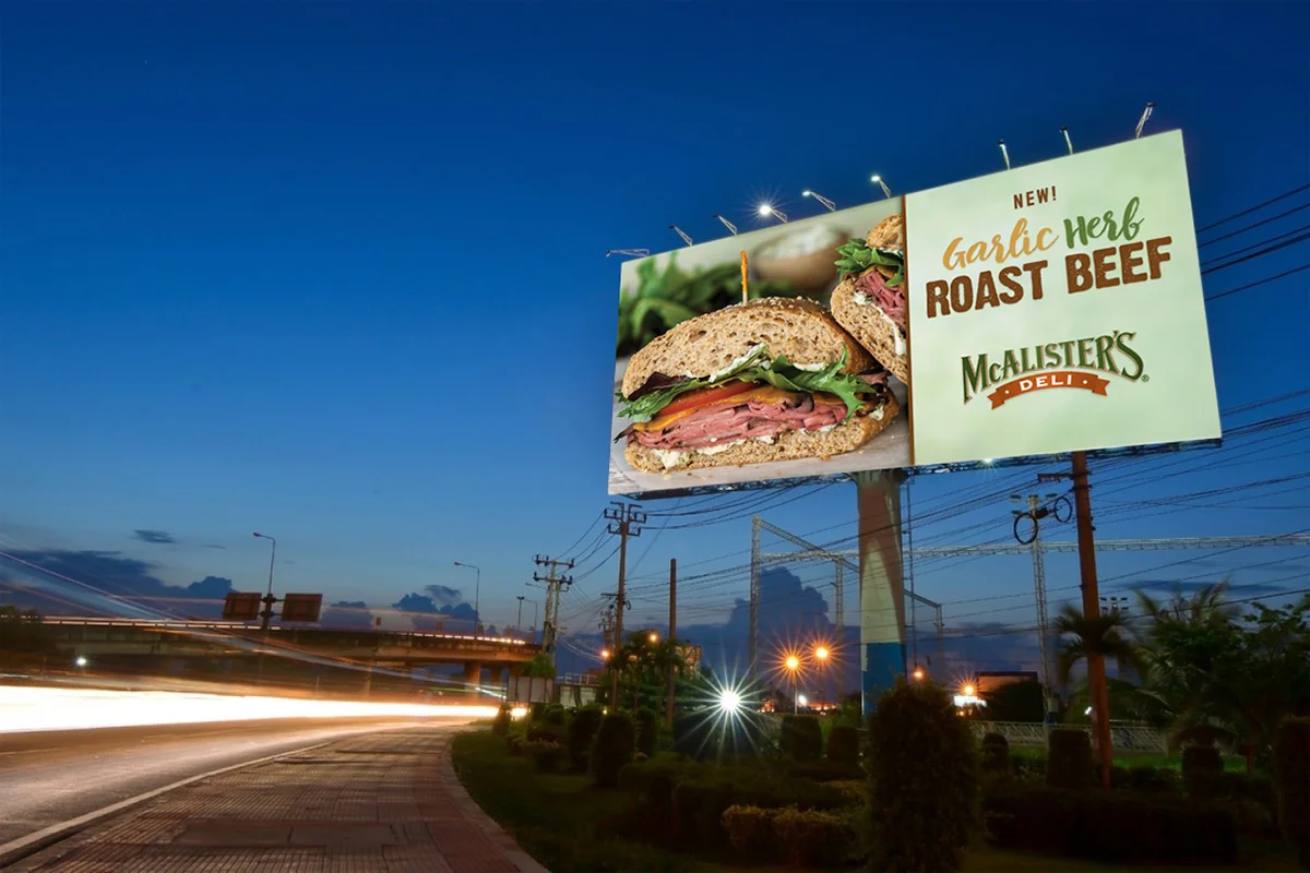 Garlic Herb Roast Beef - OOH