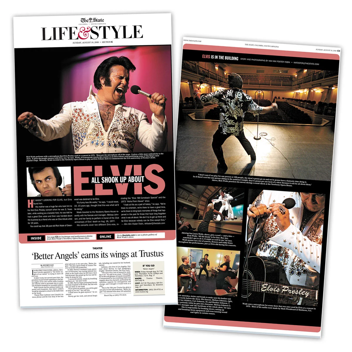 The State Newspaper - Life & Style Cover - 1st Place • Picture Use for Lifestyle (Inland Press Association Newsroom Contest)
