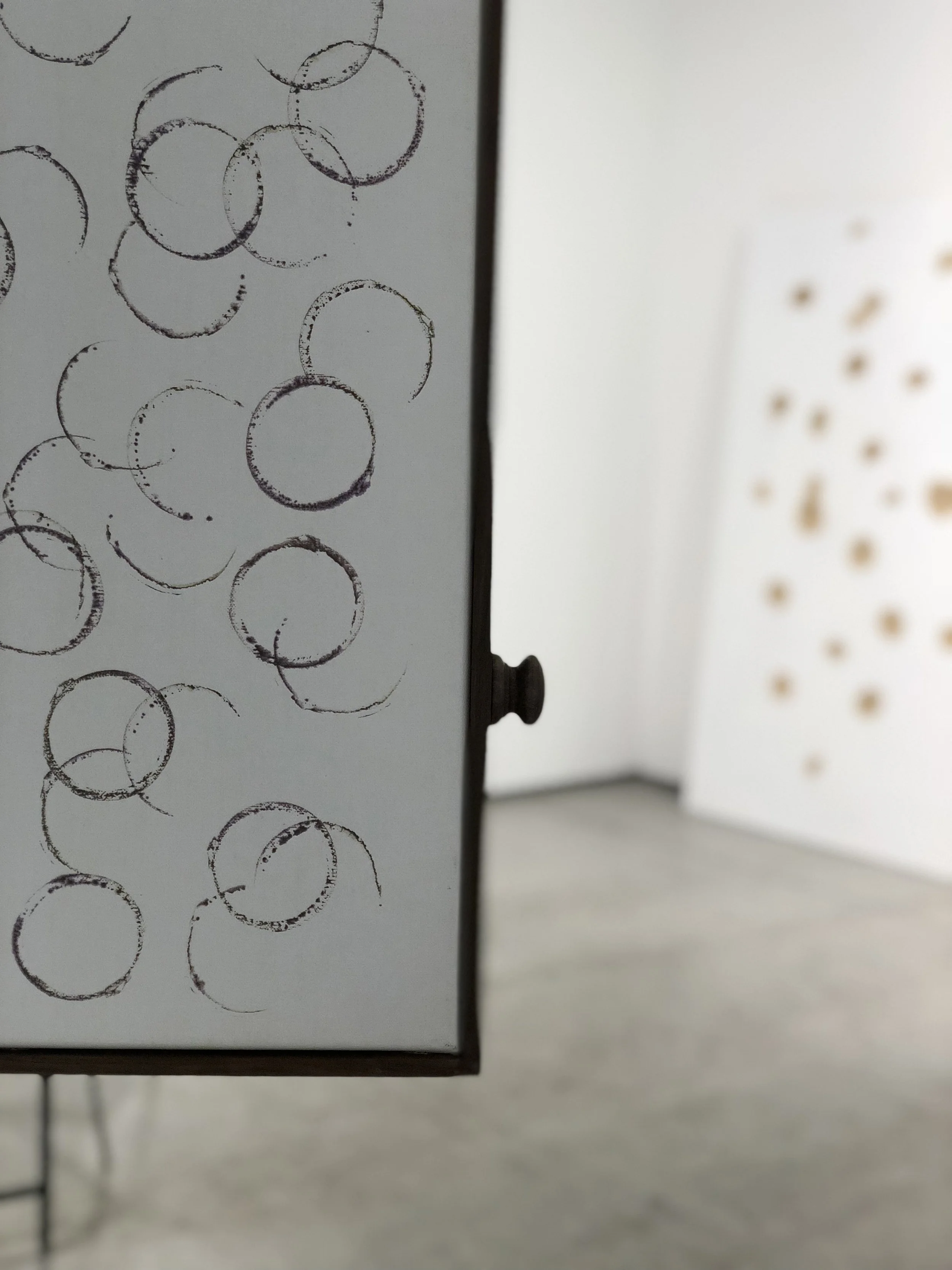  Edgars Gluhovs&amp; Timothy Furey “ The Double- Sided Painting“, 2018 