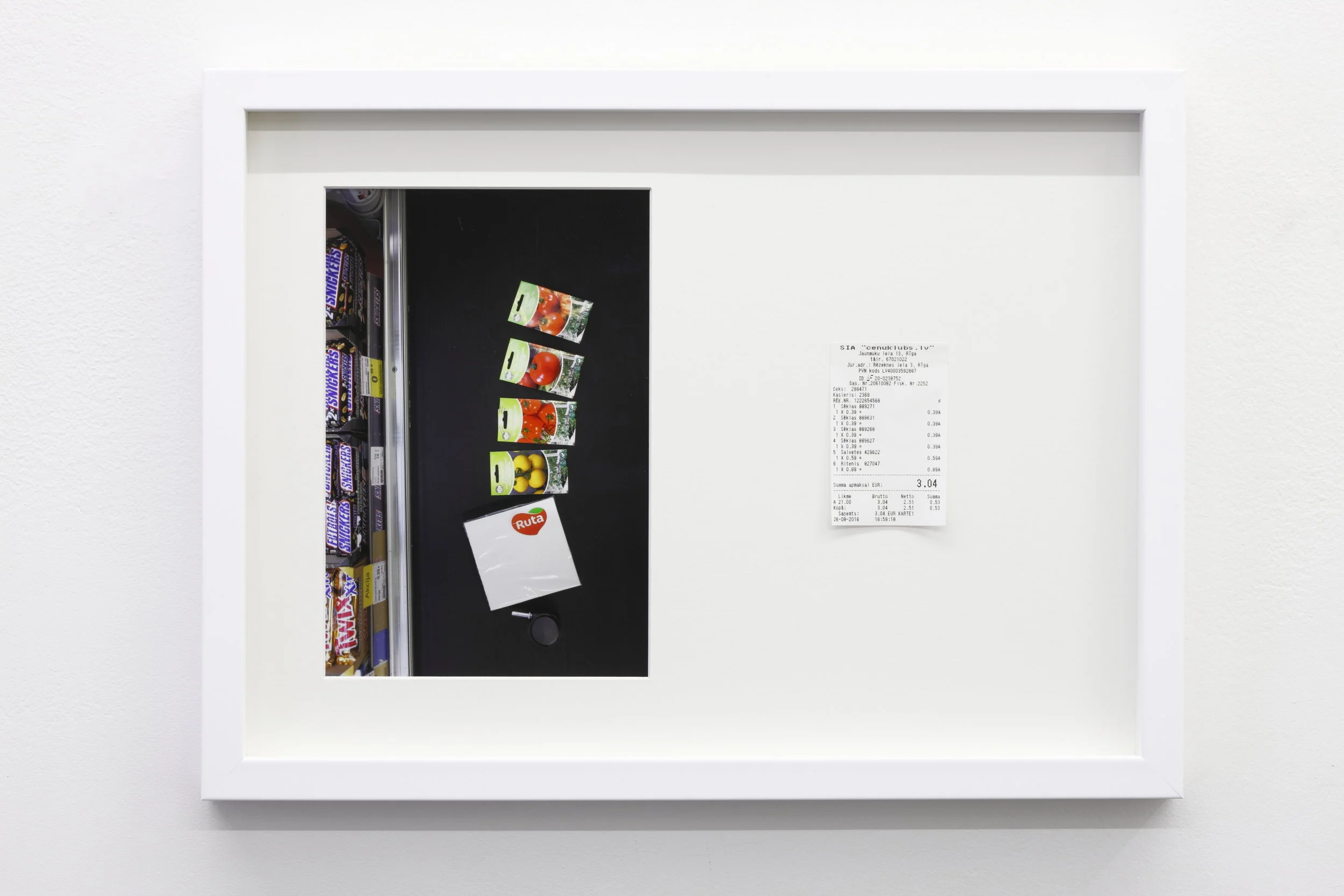  Ivars Gravlejs, “Shopping poetry 2018 - 8“ 