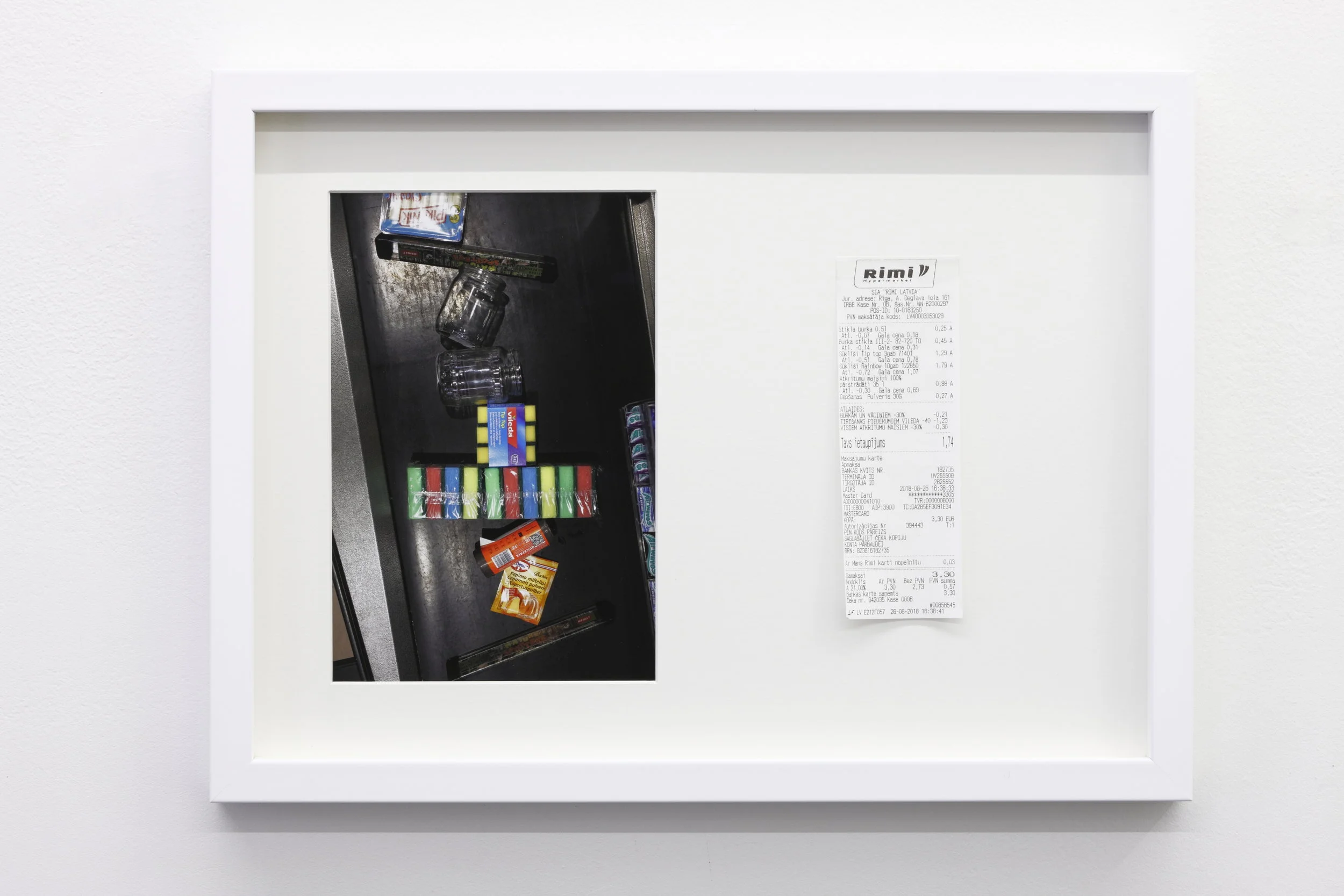  Ivars Gravlejs, “Shopping poetry 2018 - 5“ 