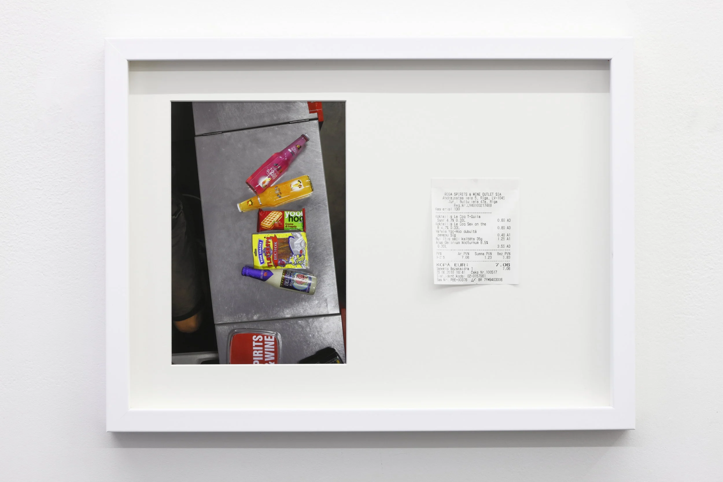  Ivars Gravlejs, “Shopping poetry 2018 - 7“ 