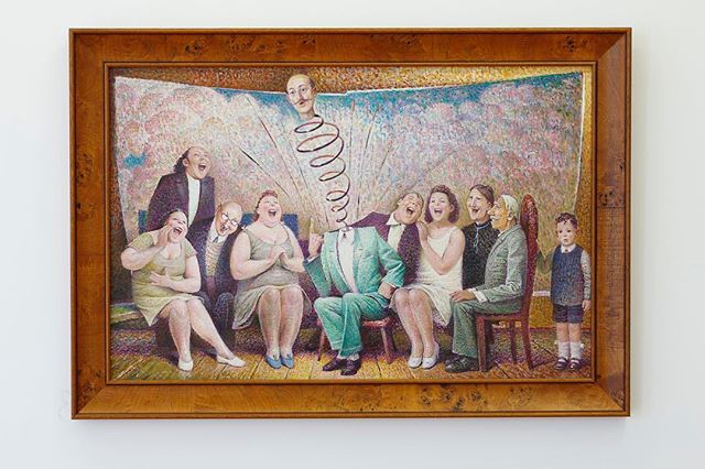 Now we also show modern artists. There is plenty to see and discover in the art of Auseklis Bau&scaron;ķenieks, especially of the late soviet period. &ldquo;Blēņu stāsti&rdquo; (Boloney stories) shows the split reality between socialized adult behavi