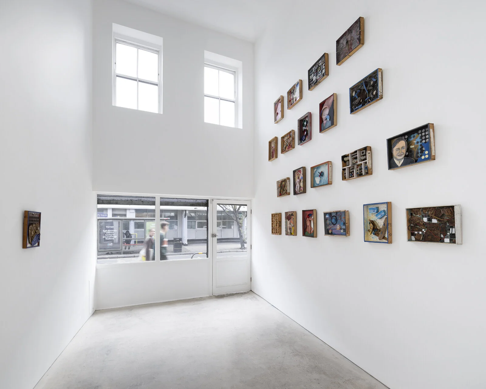 Roman Road gallery Saturday 05 October – Friday 18 October 2019 ‘‘The words to express the feeling are lacking. Realistic painting, too, is feeble in this regard. It is the painting of feelings - abstract painting - that can help.’’ Visvaldis Ziedins, entry in diary no.4, 21 June 1962 Roman Road is very pleased to collaborate with careva gallery on Out of the Box, a solo show of works by late Latvian artist Visvaldis Ziedins. The exhibition presents one of the most prominent historic series of artworks by the rediscovered non-conformist artist. Ziedins' oeuvre was only discovered recently, following his death in 2007; a substantial number of artworks, including paintings, drawings and objects, were found at his studio in Liepāja. He amassed a prolific collection, with works spanning five decades. Out of the Box focuses on artworks from Ziedins’ Marshmallow box series, which he made during the Soviet period in Latvia in the 1970s-1980s. The artist has since become a sensation in the Baltic art scene, exhibiting a missing link of the art history of that region. Even while being confined in terms of political freedom and access to art supplies, Ziedins had a wealth of ideas. His Marshmallow box series illustrates this richness of imagination and observational qualities, even when all artworks are made in a similar format. In one of his diaries, Ziedins wrote: “My task in art is to set out new principles. The application and perfection of them, if they turn out to be useful, I will leave to the artists of the future” (entry in diary no.19, 29 July 1963). In a way, his works from the Marshmallow box series can be seen as threedimensional experimentations of these principles, which could be re-examined today. Out of the Box opens on Friday 04 October and will be on display at Roman Road until 18 October 2019. ABOUT THE ARTIST Visvaldis Ziedins (1942-2007) lived and worked in Liepāja (USSR Latvia). From 1959 – 1964, he attended the Department of Decorative Design at Liepāja School of Applied Art. Recent posthumous solo exhibitions include: Back to the future, careva gallery, Riga (2019); Visvaldis Ziedins. Travels in the Imagination, American University Museum at the Katzen Arts Center, Washington (2015); and Visvaldis Ziediņš (1942–2007). Rewriting Latvian Art History, Kumu Art Museum, Estonia (2013).
