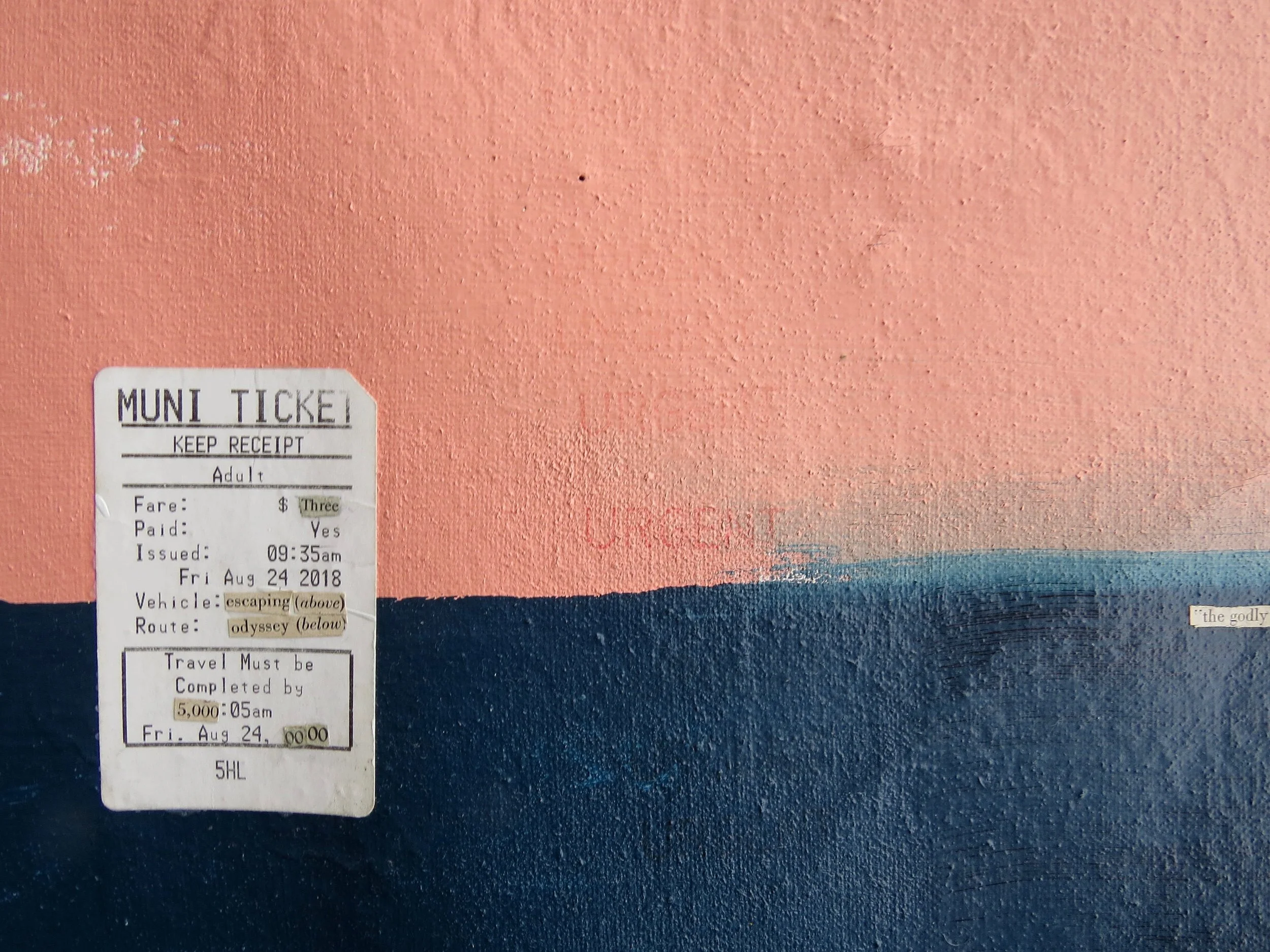 urgent (detail)