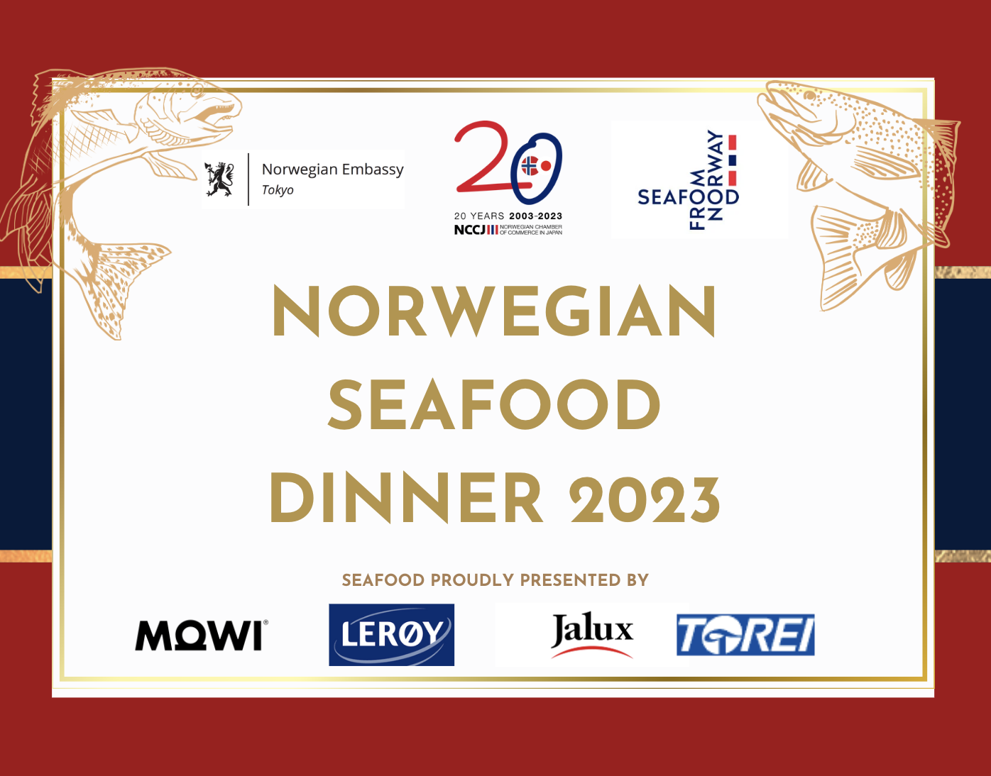 Call for Sponsors! - Norwegian Seafood Dinner 2023