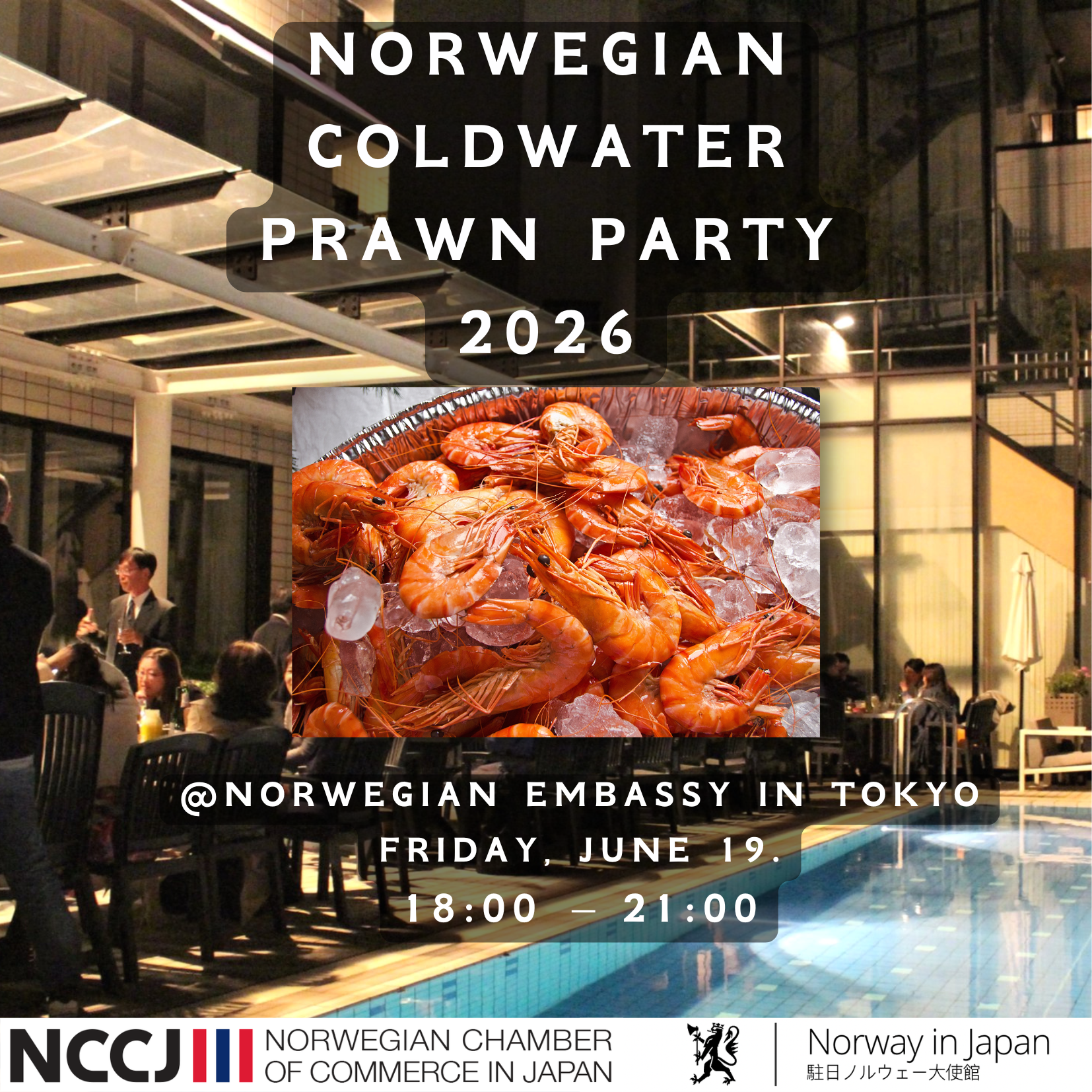 [NCCJ] Norwegian Coldwater Prawn Party