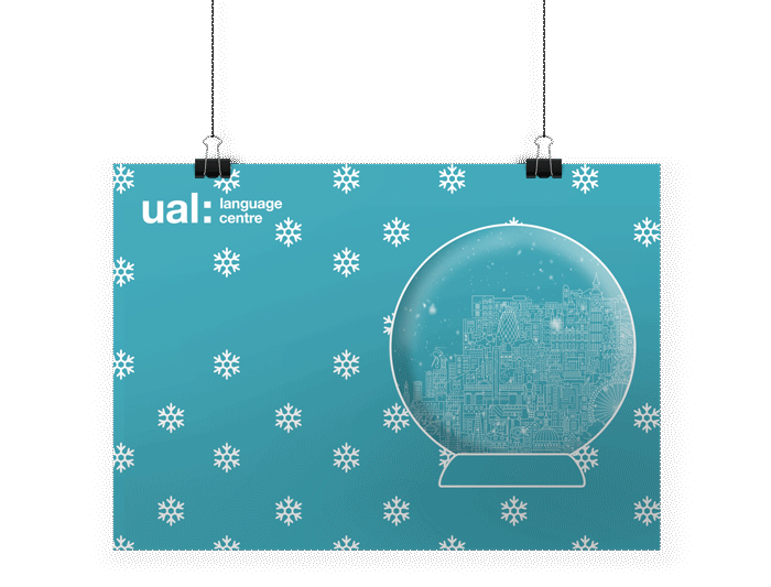 UAL Language Centre - Christmas Card