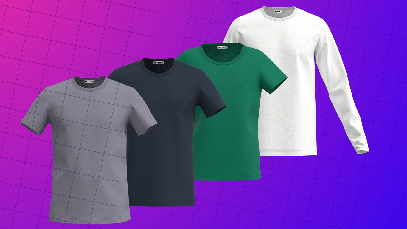 few samples of garments created for NFTEES