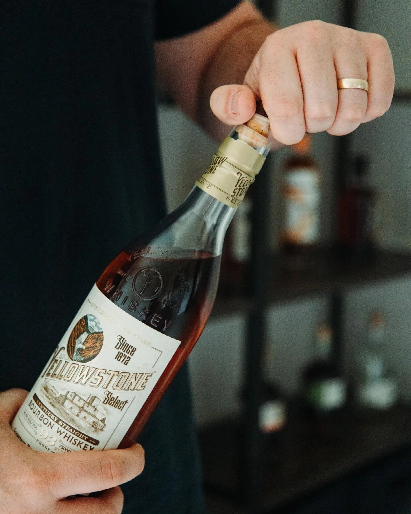 Pop the top and take a load off. Pulling out one of my new favorites tonight. @yellowstonebourbon 
.
If you haven&rsquo;t heard the rich family history behind Yellowstone yet, it&rsquo;s definitely worth a listen. I talked to master distiller Stephen