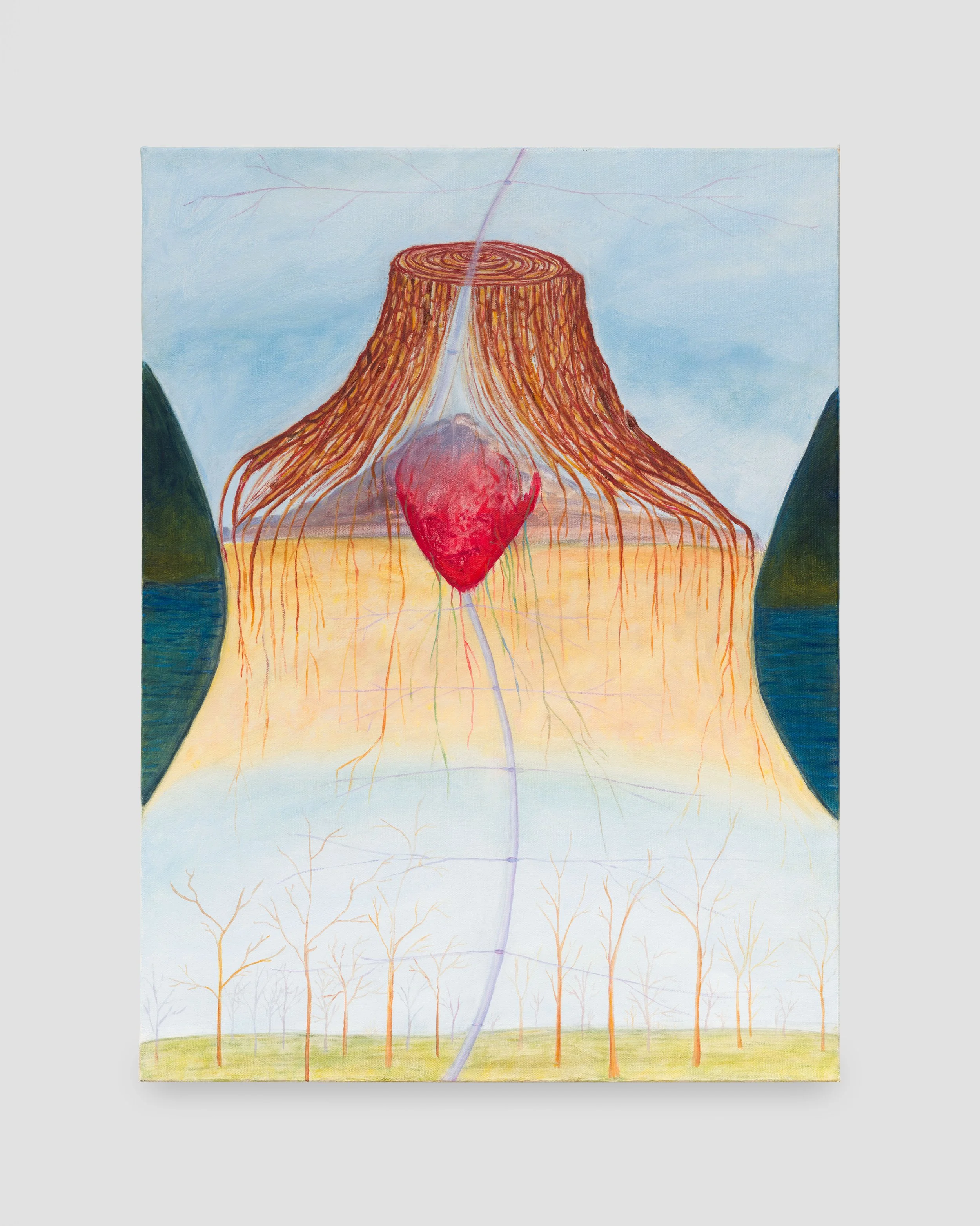   Annabel Osberg    Uprooted,&nbsp;  2024  oil on canvas  18 x 24&nbsp; inches 